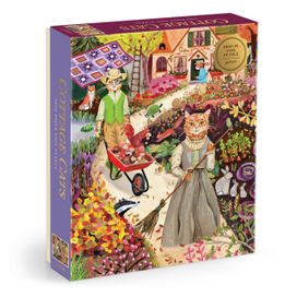 Cottage Cats 1000 Piece Foil Puzzle Cottage Cats 1000 Piece Foil Puzzle