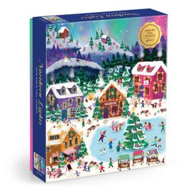 Joy Laforme Northern Lights 1000 Piece Foil Puzzle Joy Laforme Northern Lights 1000 Piece Foil Puzzle