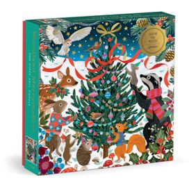 Victoria Ball Woodland Merrymakers 500 Piece Foil Puzzle Victoria Ball Woodland Merrymakers 500 Piece Foil Puzzle