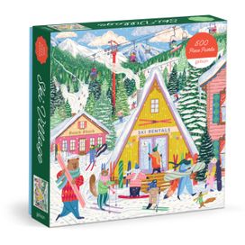 Ski Village 500 Piece Puzzle