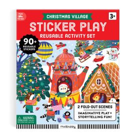 Christmas Village Sticker Play Reusable Activity Kit Christmas Village Sticker Play Reusable Activity Kit