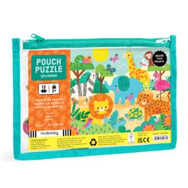 Savanna 12 Piece Pouch Puzzle Savanna 12 Piece Pouch Puzzle