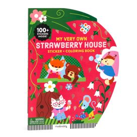 My Very Own Strawberry House Sticker + Coloring Book My Very Own Strawberry House Sticker + Coloring Book