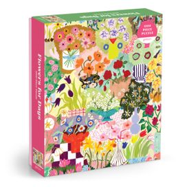 Flowers for Days 1000 Piece Puzzle