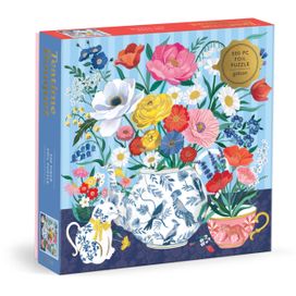 Teatime Bouquet 500 Piece Foil Puzzle