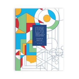 Frank Lloyd Wright Color-In Print Set Frank Lloyd Wright Color-In Print Set