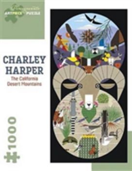 Charley Harper the California Desert Mountains 1000-Piece Jigsaw Puzzle