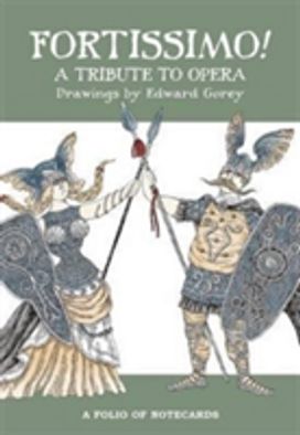 Fortissimo a Tribute to Opera Notecard F Fortissimo a Tribute to Opera Notecard F