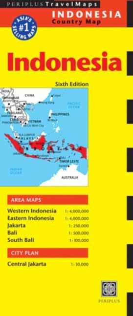 Indonesia Travel Map Sixth Edition Indonesia Travel Map Sixth Edition
