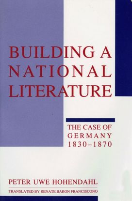 Building a National Literature Building a National Literature