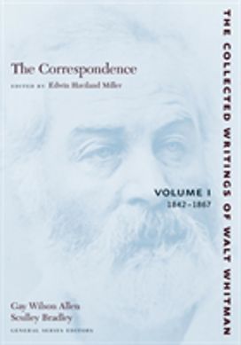Correspondence: Volume I Correspondence: Volume I