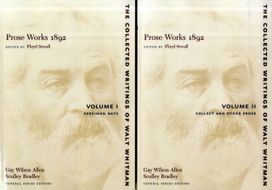 Prose Works 1892: Volumes I and Ii Prose Works 1892: Volumes I and Ii