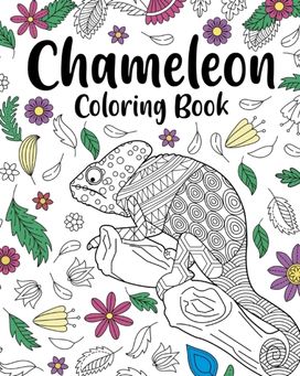 Chameleon Coloring Book Chameleon Coloring Book