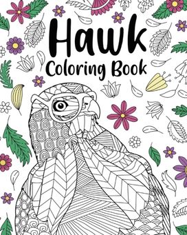 Hawk Coloring Book Hawk Coloring Book