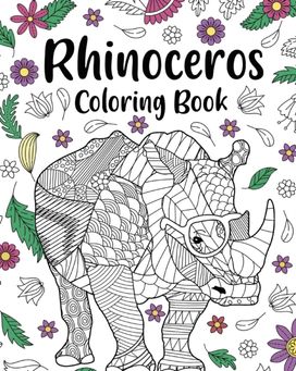 Rhinoceros Coloring Book