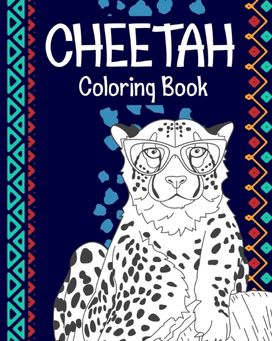 Cheetah Coloring Book
