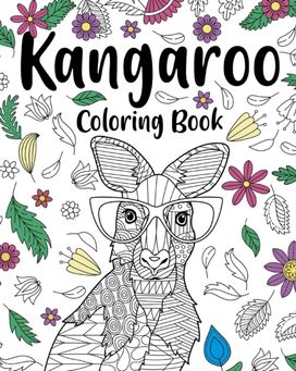 Kangaroo Coloring Book Kangaroo Coloring Book
