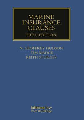 Marine Insurance Clauses Marine Insurance Clauses