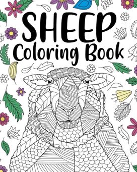 Sheep Coloring Book Sheep Coloring Book