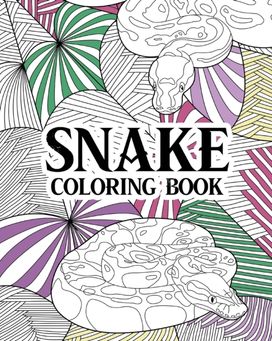 Snake Coloring Book Snake Coloring Book