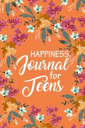 Happiness Journal for Teens, Daily Prompts to Promote 100 Questions Fun, Gratitude Journals for Girls, Self Confidence,