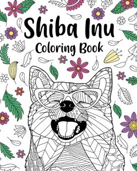 Shiba Inu Coloring Book Shiba Inu Coloring Book