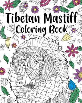 Tibetan Mastiff Coloring Book Tibetan Mastiff Coloring Book