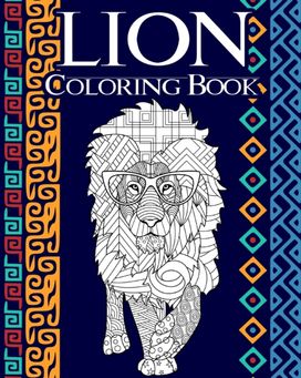 Lion Coloring Book Lion Coloring Book