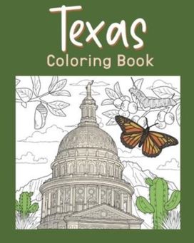 Texas Coloring Book Texas Coloring Book