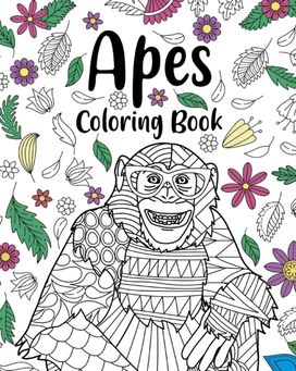 Apes Coloring Books Apes Coloring Books