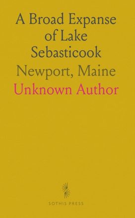 Broad Expanse of Lake Sebasticook