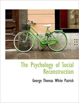 The Psychology of Social Reconstruction The Psychology of Social Reconstruction