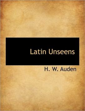 Latin Unseens