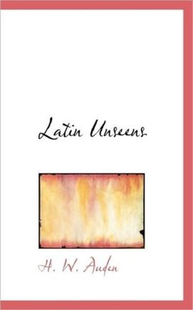 Latin Unseens Latin Unseens