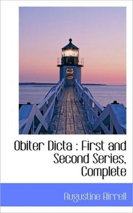 Obiter Dicta