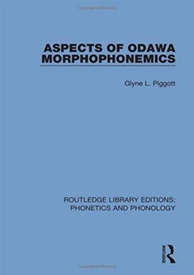 Aspects of Odawa Morphophonemics Aspects of Odawa Morphophonemics