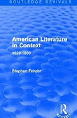 American Literature in Context
