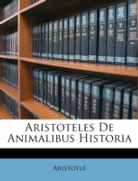 Aristoteles De Animalibus Historia