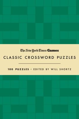 New York Times Games Classic Crossword Puzzles (Forest Green and Cream)