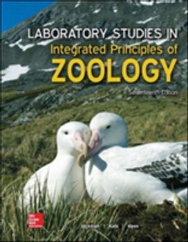 Laboratory Studies in Integrated Principles of Zoology Laboratory Studies in Integrated Principles of Zoology