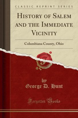 History of Salem and the Immediate Vicinity History of Salem and the Immediate Vicinity