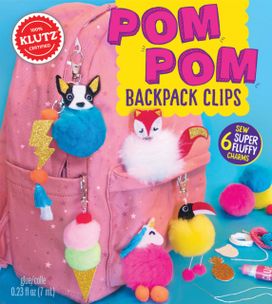 Pom-Pom Backpack Clips Pom-Pom Backpack Clips