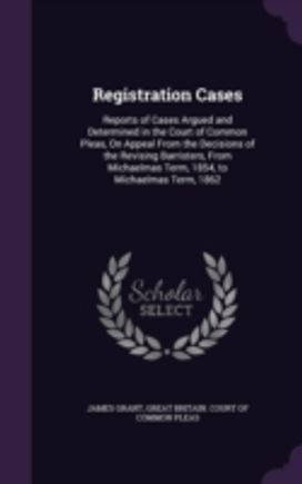 Registration Cases: Reports of Cases Arg