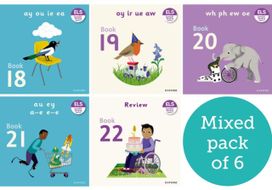 Essential Letters and Sounds: Essential Blending Books: Phase 5: Mixed Pack of 6 Essential Letters and Sounds: Essential Blending Books: Phase 5: Mixed Pack of 6