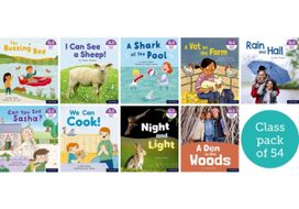 Essential Letters and Sounds: Essential Phonic Readers: Oxford Reading Level 3: Class Pack of 54 Essential Letters and Sounds: Essential Phonic Readers: Oxford Reading Level 3: Class Pack of 54