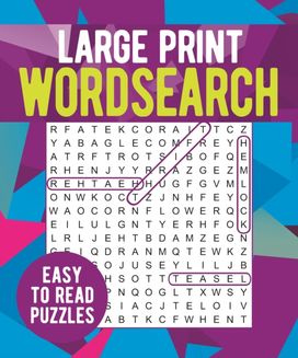 Large Print Wordsearch Large Print Wordsearch