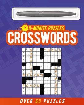 5-Minute Crosswords (includes ball-point pen) 5-Minute Crosswords (includes ball-point pen)