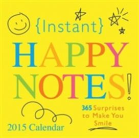 2015 Instant Happy Notes Boxed Calendar
