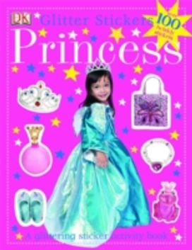 Princess Glitter Stickers Princess Glitter Stickers