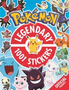 The Official Pokemon Legendary 1001 Stickers